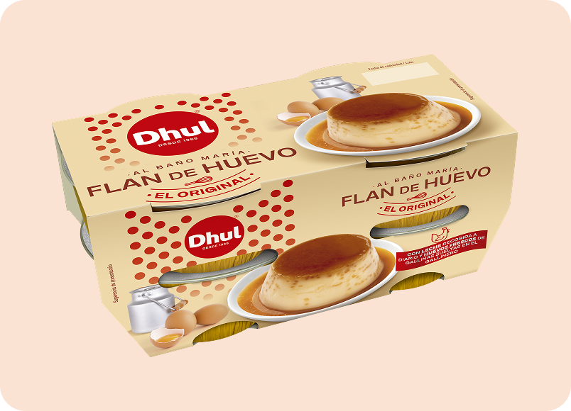 Nuevo diseño de Dhul — Flan de Huevo El Original