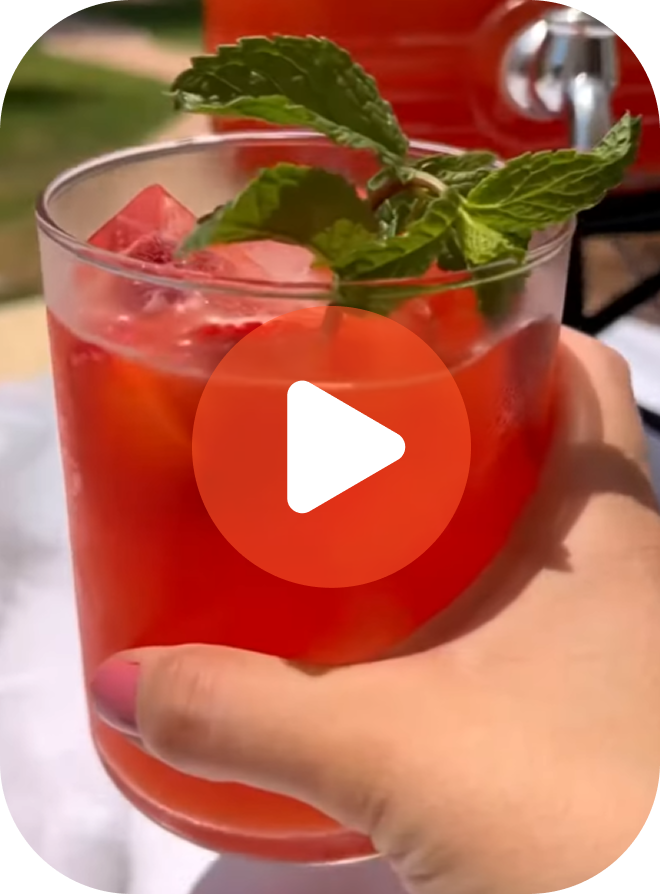 Limonada de fresa