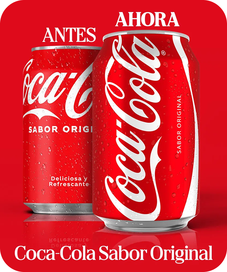 La nueva lata de Coca-Cola